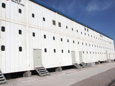 預裝式智能變電站現場鋼構基建